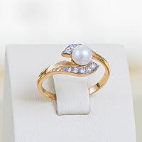 1124113-3135 Кольцо (Au 585)