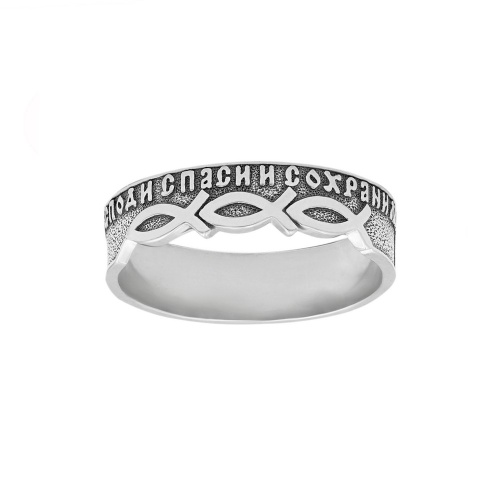 6101-092 Кольцо (Ag 925) фото 4