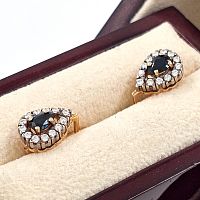 В069/1 Серьги (Au 585)