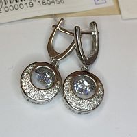 BN008034E Серьги (Ag 925)