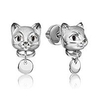 02-4973-00-000-0200 Серьги (Ag 925)