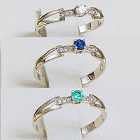 2122-122 Кольцо (Au 585)