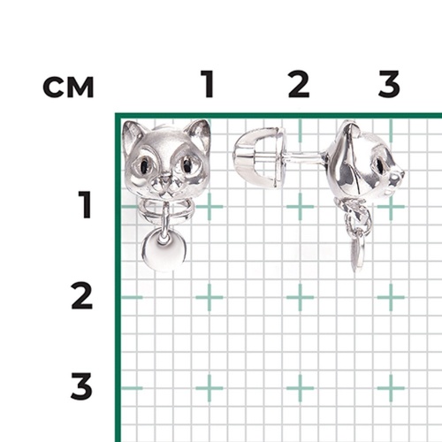 02-4973-00-000-0200 Серьги (Ag 925) фото 3