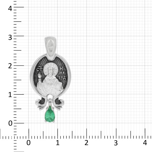 5401-634-З Образок (Ag 925) фото 3