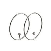 с452-40ж Серьги (Ag 925)