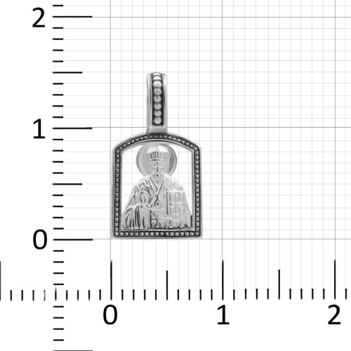 5401-006 Образок (Ag 925) фото 3